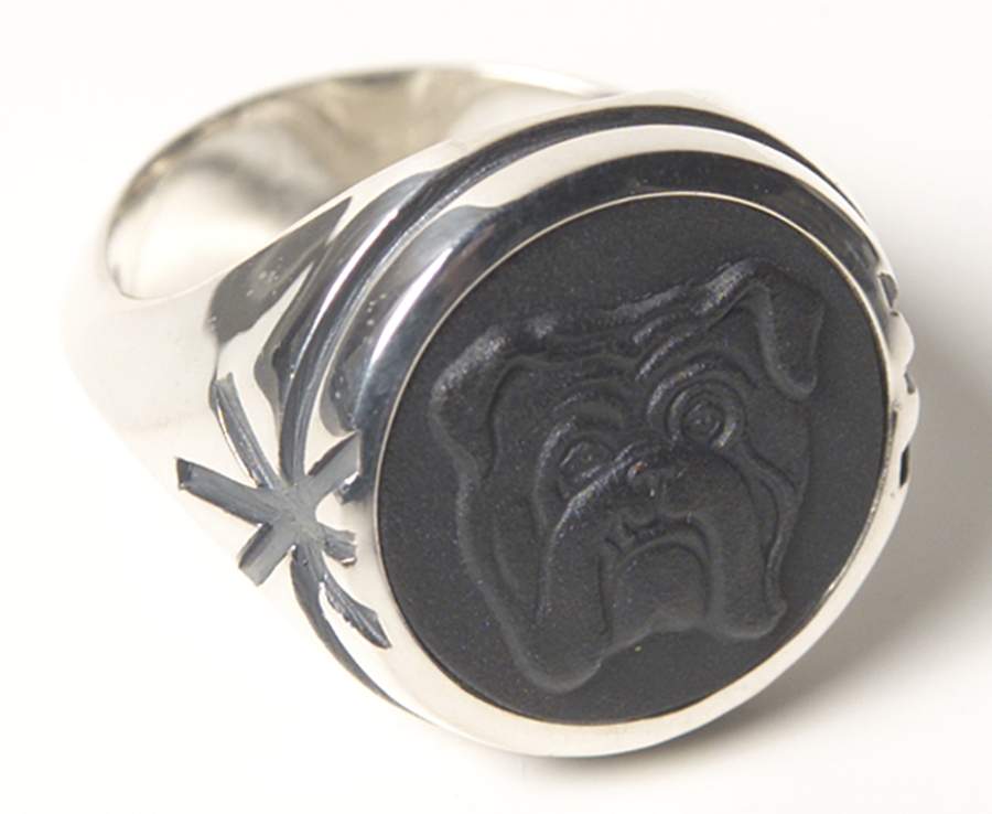 Jasperware Jewelry Sterling Ring (Size 6 1/2) by Wedgwood-1