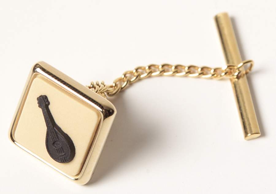 Jasperware Jewelry Goldplate Tie Tack by Wedgwood-1