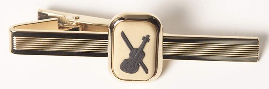 Jasperware Jewelry Goldplate Tie Bar by Wedgwood-1