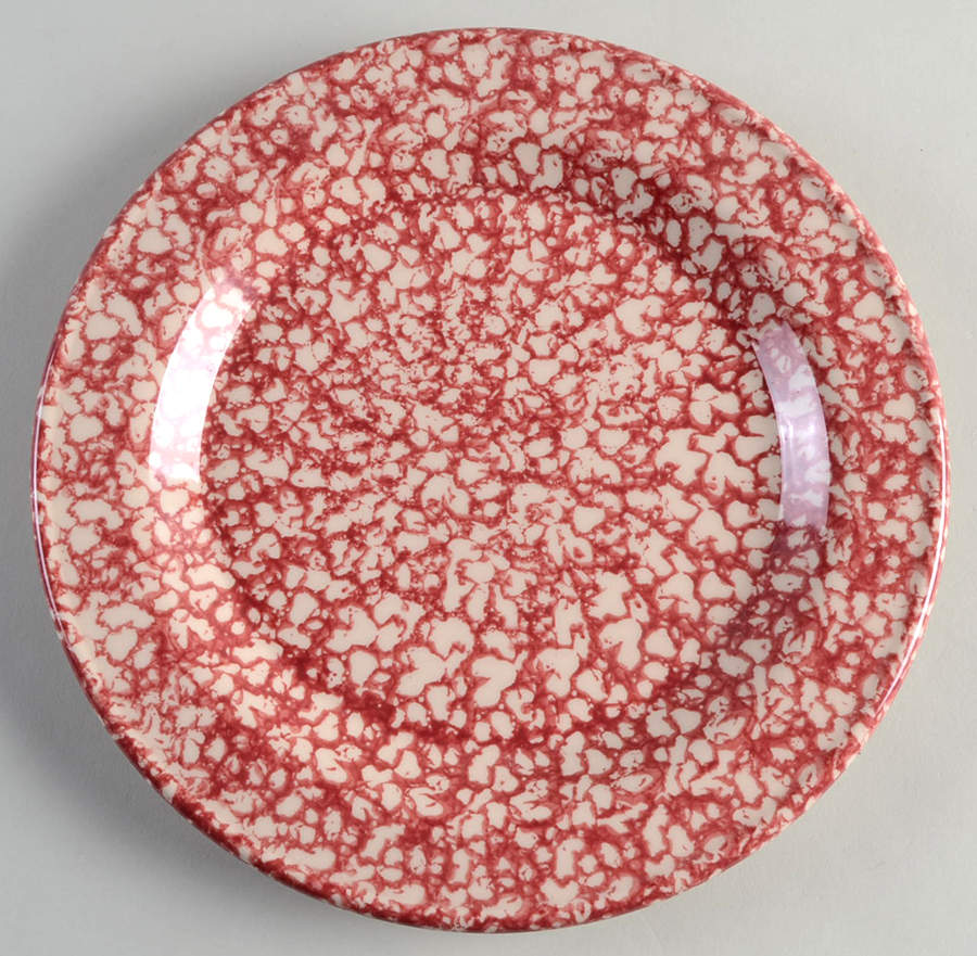Rose Sponge Dinner Plate by Workshop Gerald Henn-1