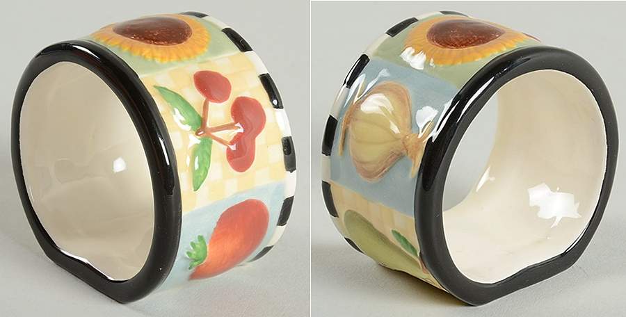 Farmer's Market Napkin Ring by Williraye Studio-1