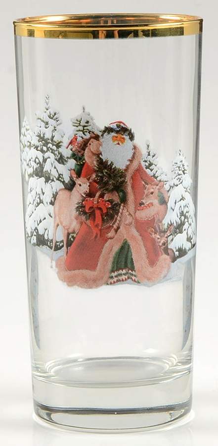 Father Christmas 14 Oz Glassware Tumbler by National Wildlife Federation-1