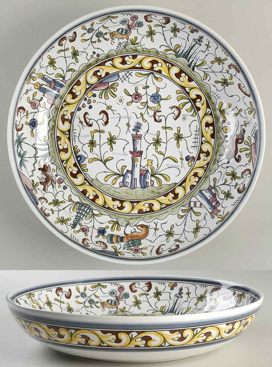 Provence (Castle Center) 14" Round Serving Bowl by Williams-Sonoma-1