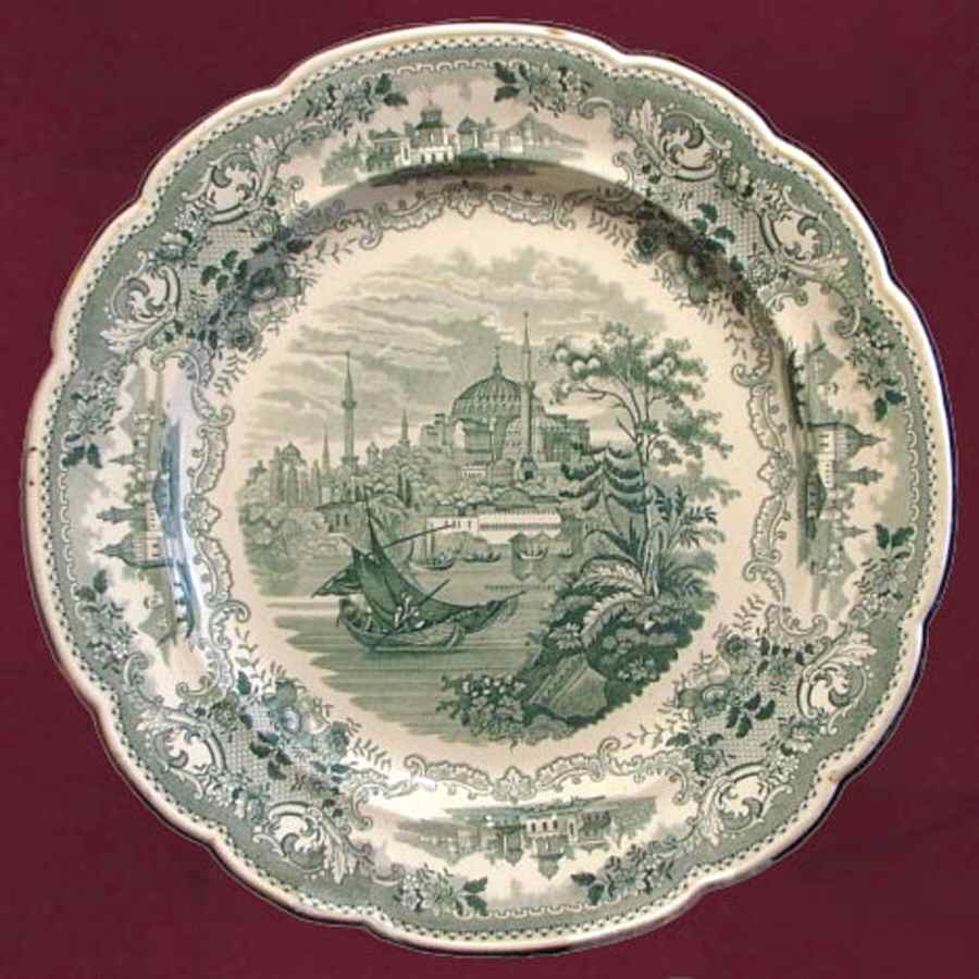 Select Views 13" Chop Plate (Round Platter) by W Smith & Co-1