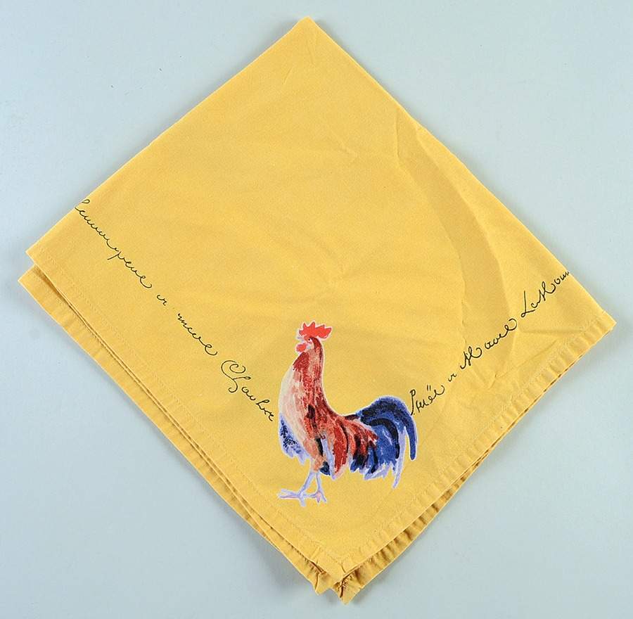 Rooster Script Cloth Napkin by Williams-Sonoma-1