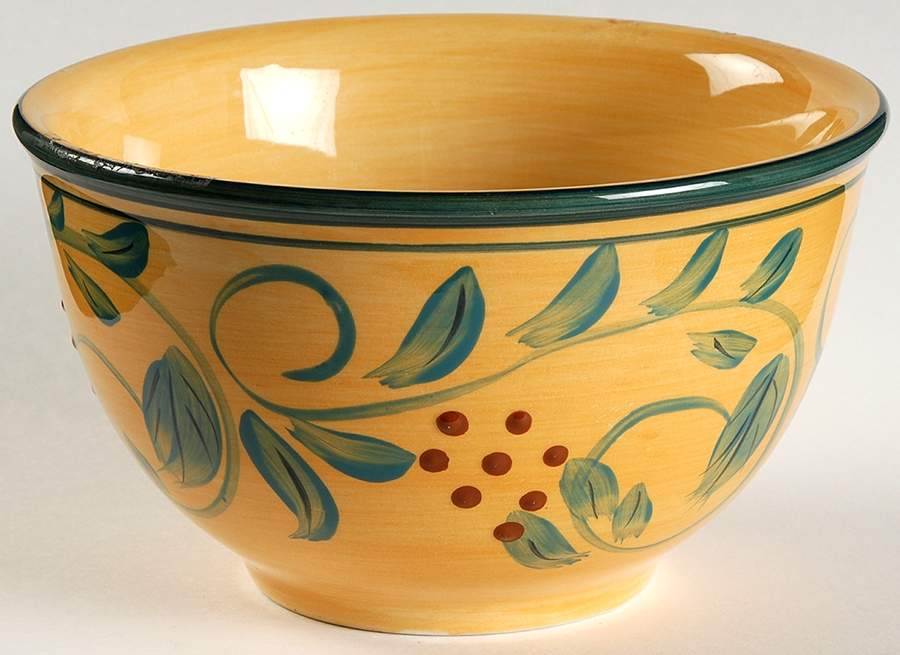 Berries En Provence Soup/Cereal Bowl by Whole Home-1