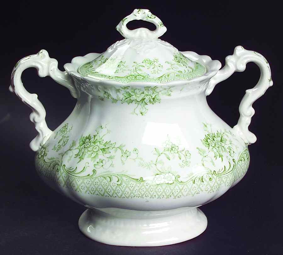 Lyndon (No Trim) Sugar Bowl & Lid by JH Weatherby-1