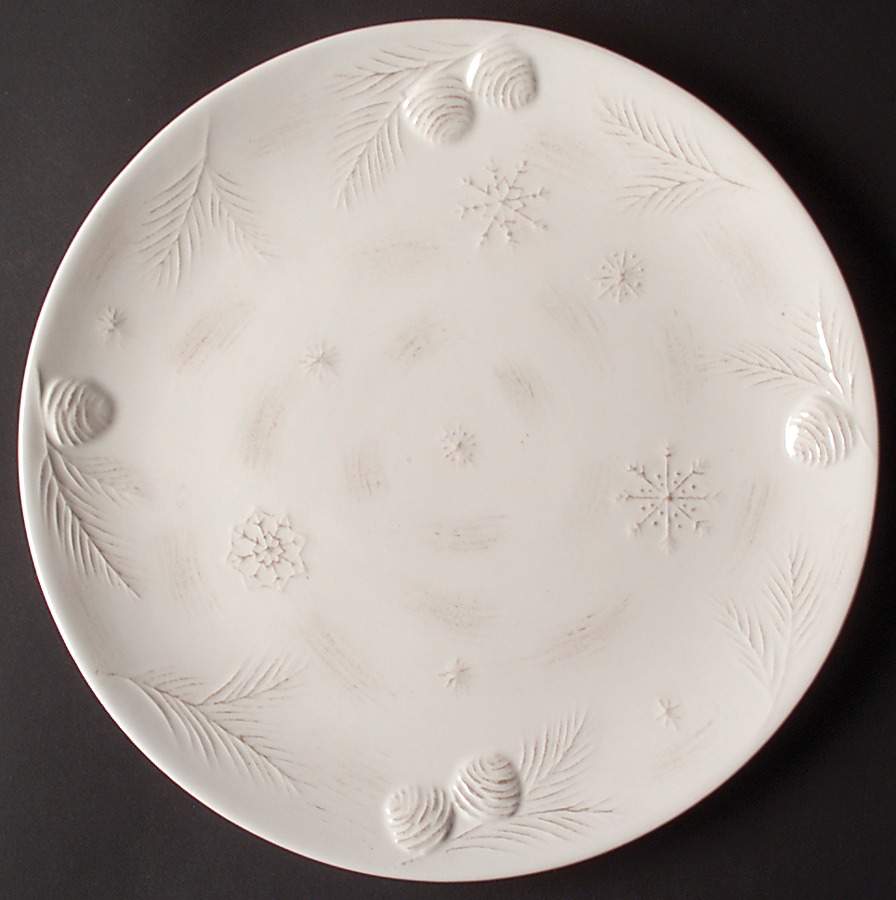 Winter White Dinner Plate by Woolrich-1
