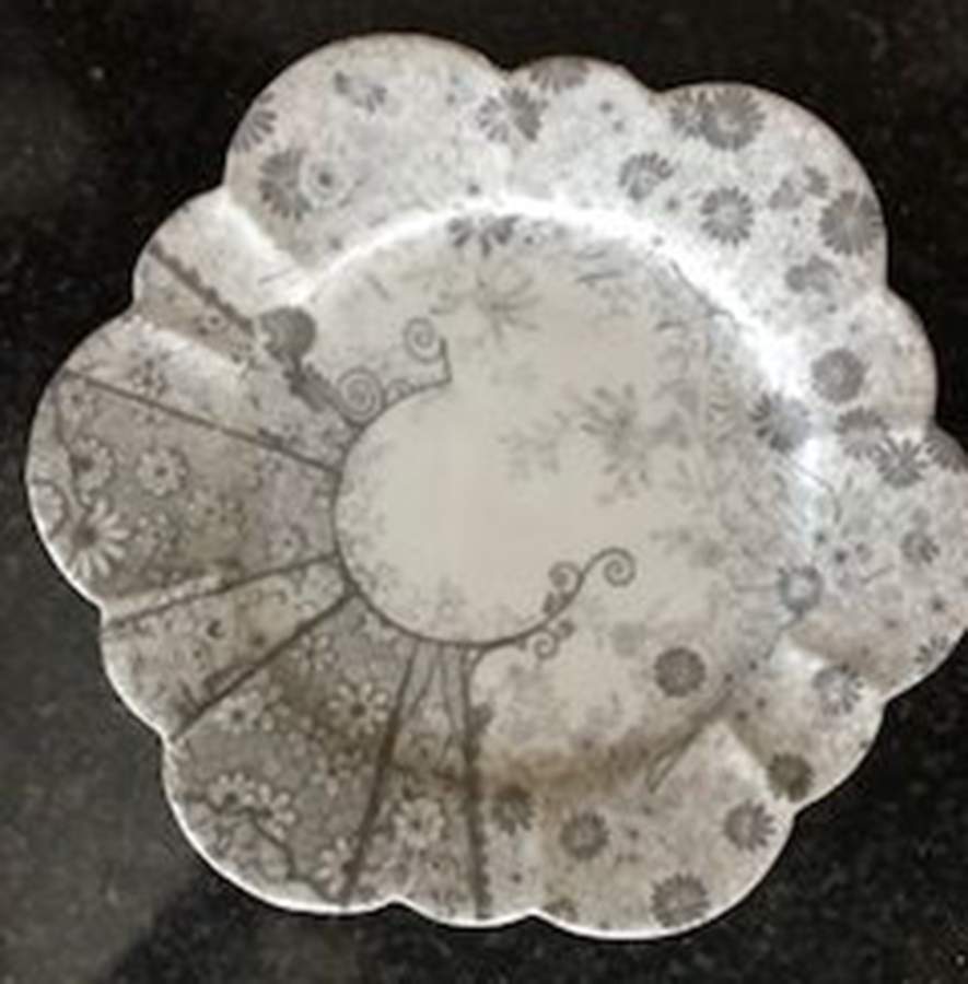6026 Bread & Butter Plate by J F Wileman-1