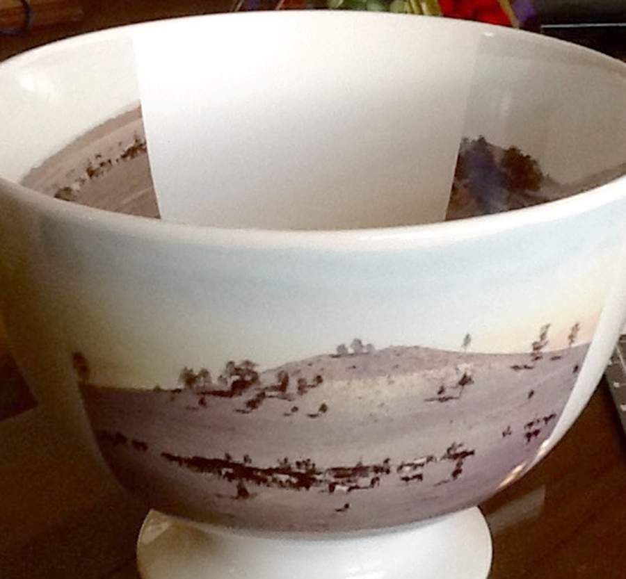 Cowboy Collection 12" Round Serving Bowl by Westernware-1