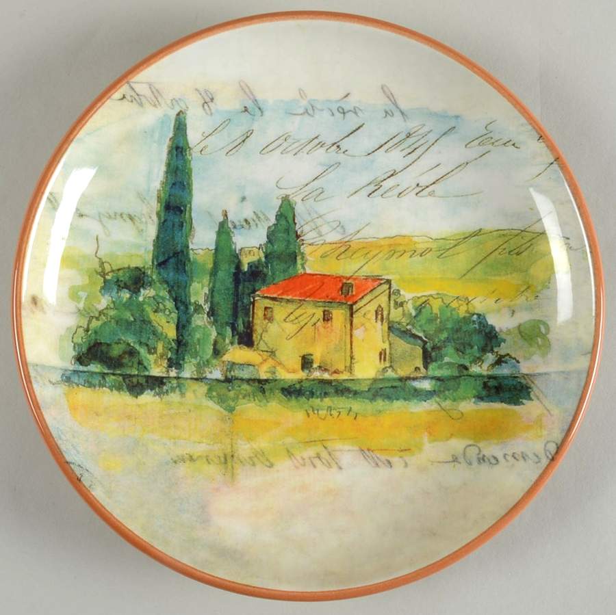 Paysage Salad/Dessert Plate by Williams-Sonoma-1