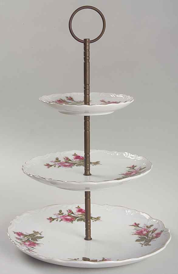 WAJ6 3-Tiered Serving Tray (LP, SP, BB) by Wales (Japan)-1
