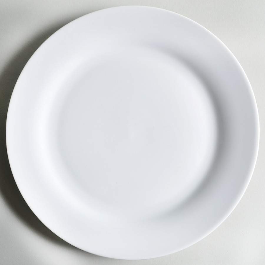 Wide Rim Dinner Plate by World Market-1