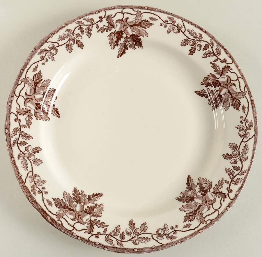 Burleigh Oak & Acorn Dinner Plate by Williams-Sonoma-1