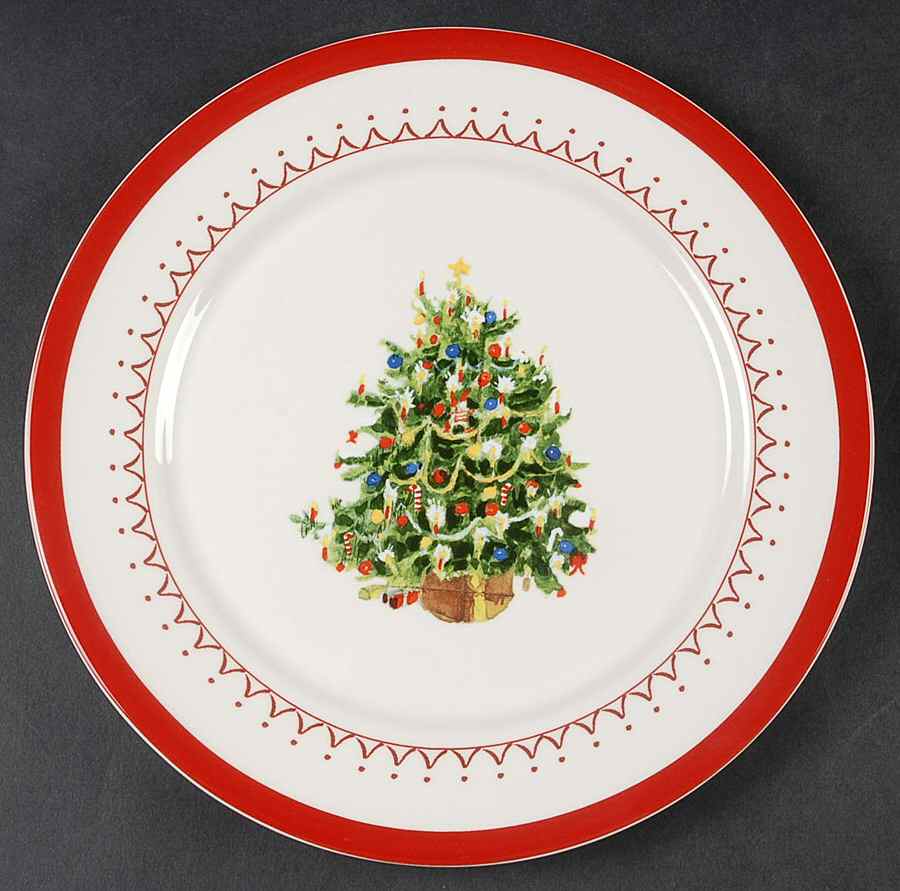 Christmas Icon Salad Plate by Williams-Sonoma-1