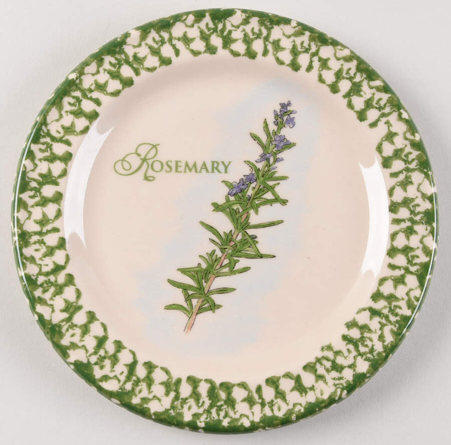 Green Sponge Salad Plate by Workshop Gerald Henn-1