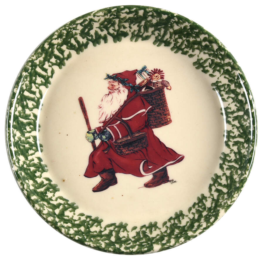 Green Sponge 7" Pie Baking Plate by Workshop Gerald Henn-1