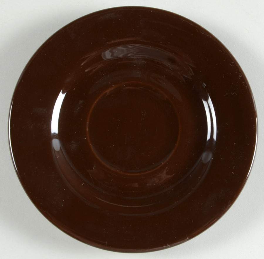 Fun Factory Chocolate (China) Saucer for Espresso Cup by Waechtersbach-1