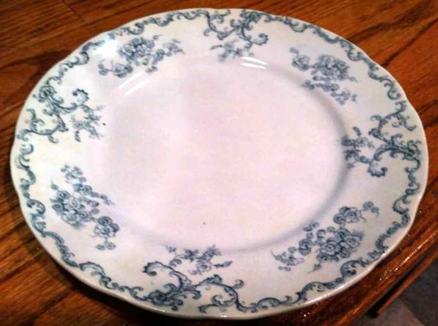 Avondale (Blue) Dinner Plate by JH Weatherby-1