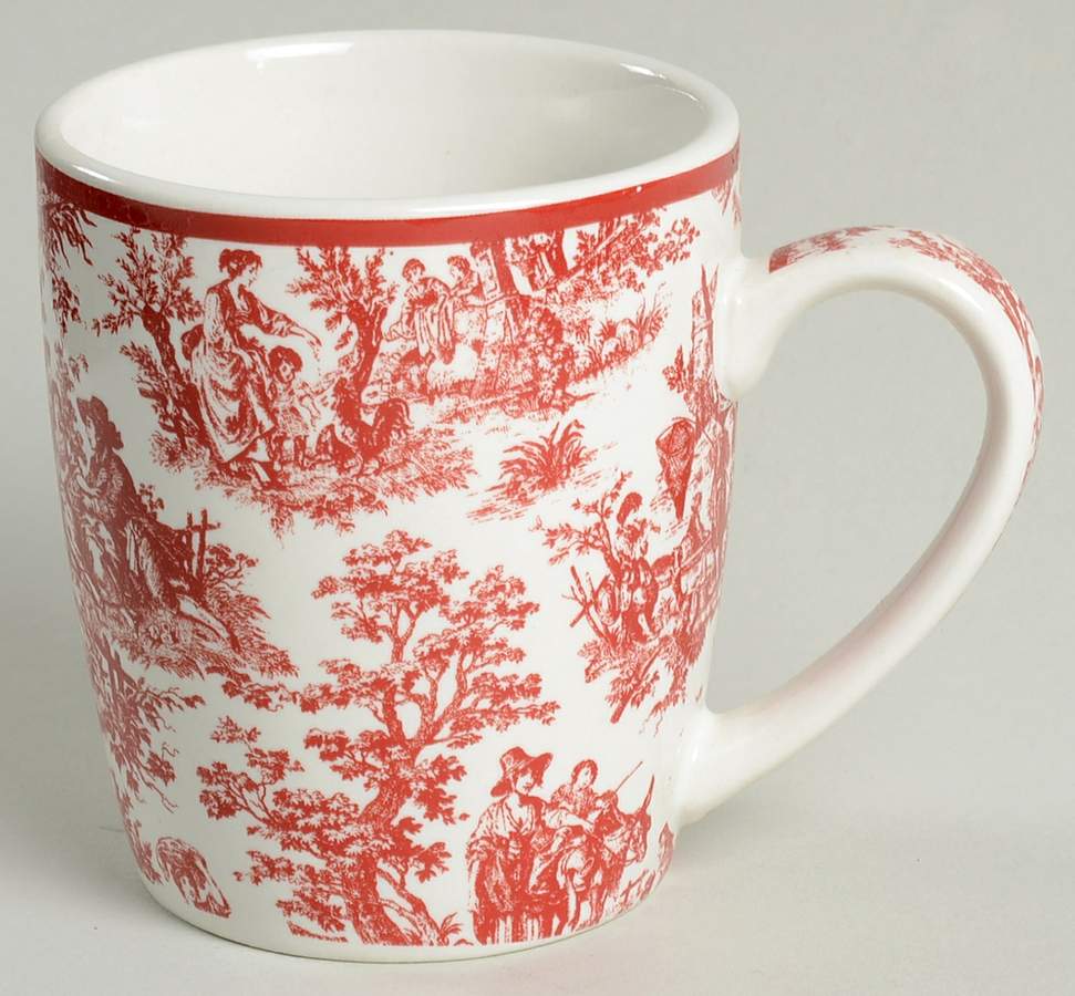 Country Life Red Mug by Waverly-1