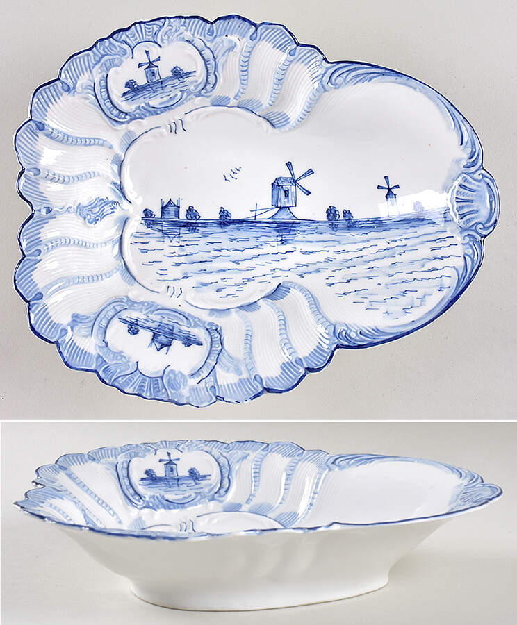 WEI127 9" Oval Vegetable Bowl by Weimar-1