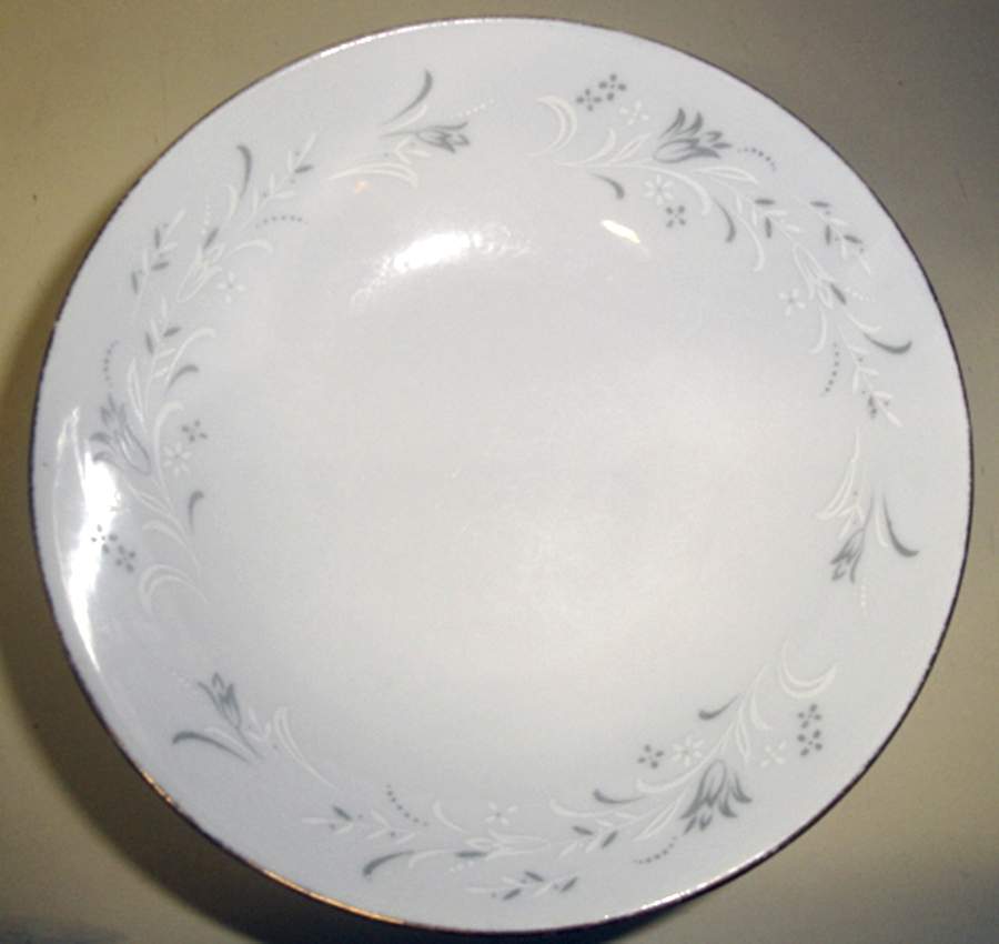 Water Lily Spray Coupe Soup Bowl by Westwood (Japan)-1