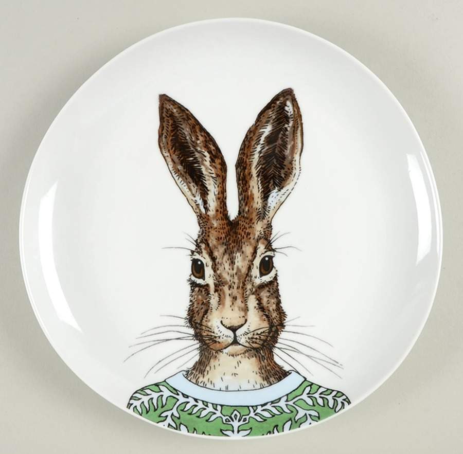 Dapper Animal Salad Plate by West Elm-1