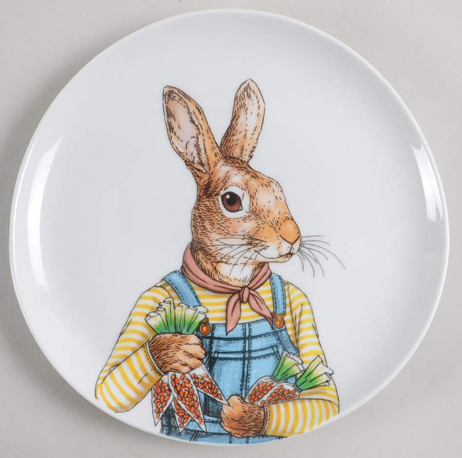 Dapper Animal Salad Plate by West Elm-1