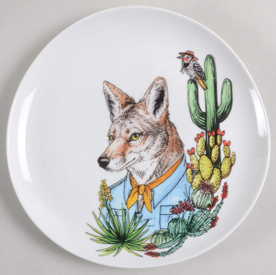 Dapper Animal Salad Plate by West Elm-1