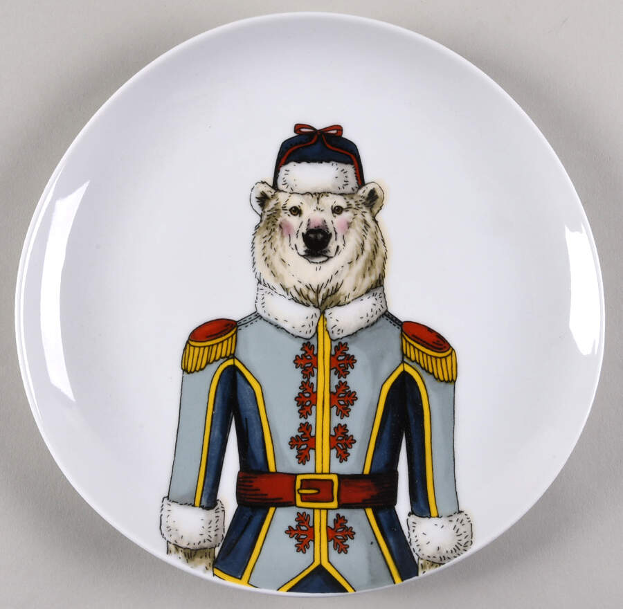 Dapper Animal Salad Plate by West Elm-1
