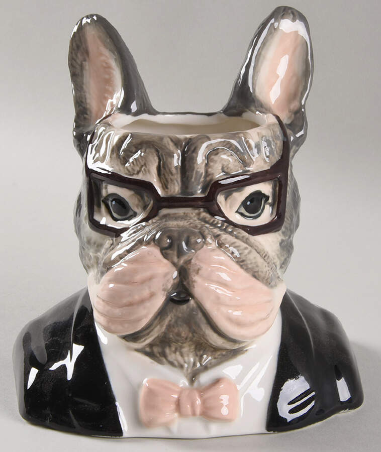Dapper Animal Figural Planter by West Elm-1