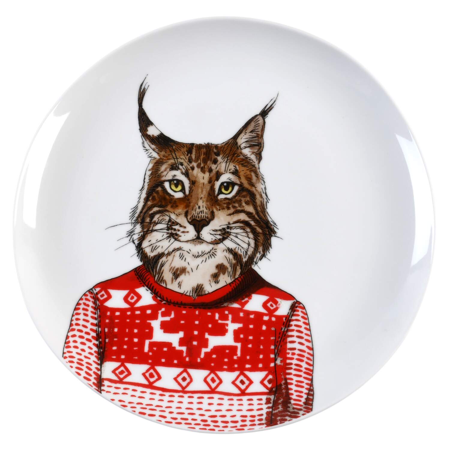 Dapper Animal Salad Plate by West Elm-1
