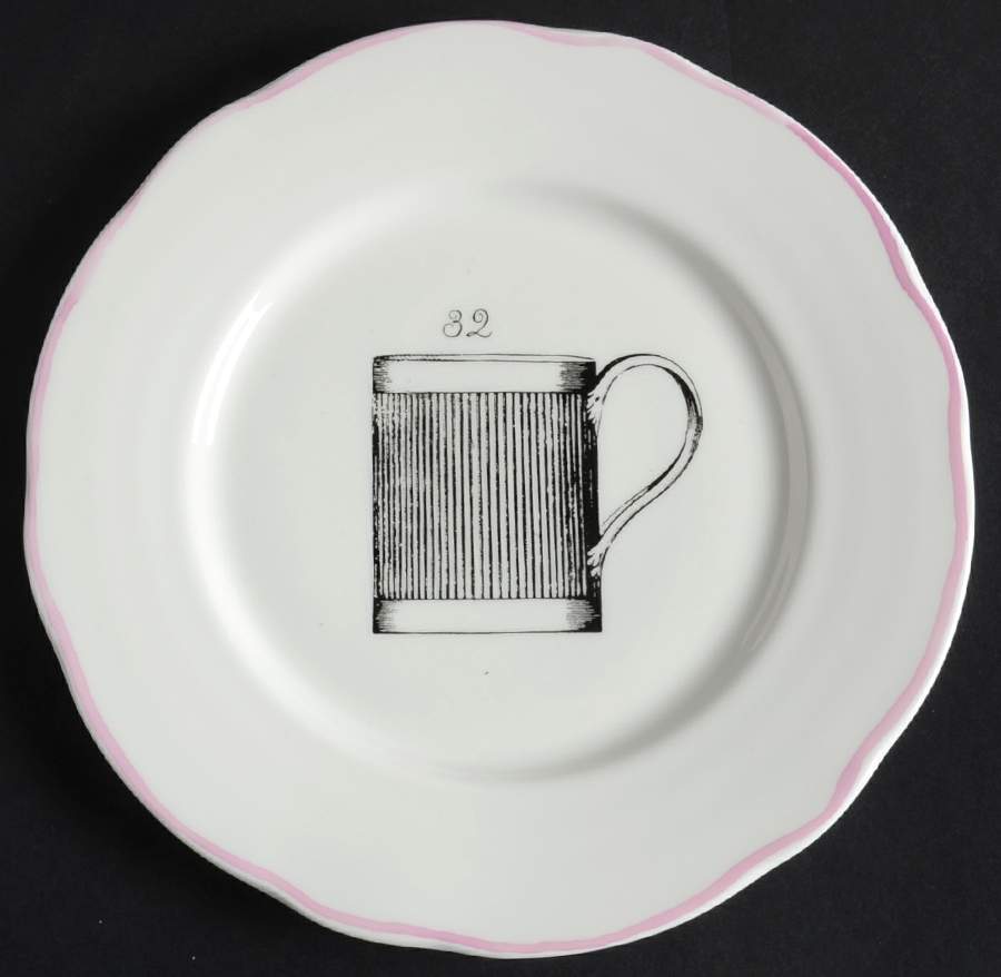 WE52 Salad Plate by Welbeck China-England-1