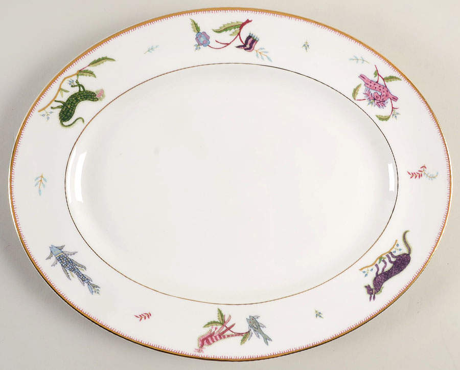 Mythical Creatures 14" Oval Serving Platter by Wedgwood-1