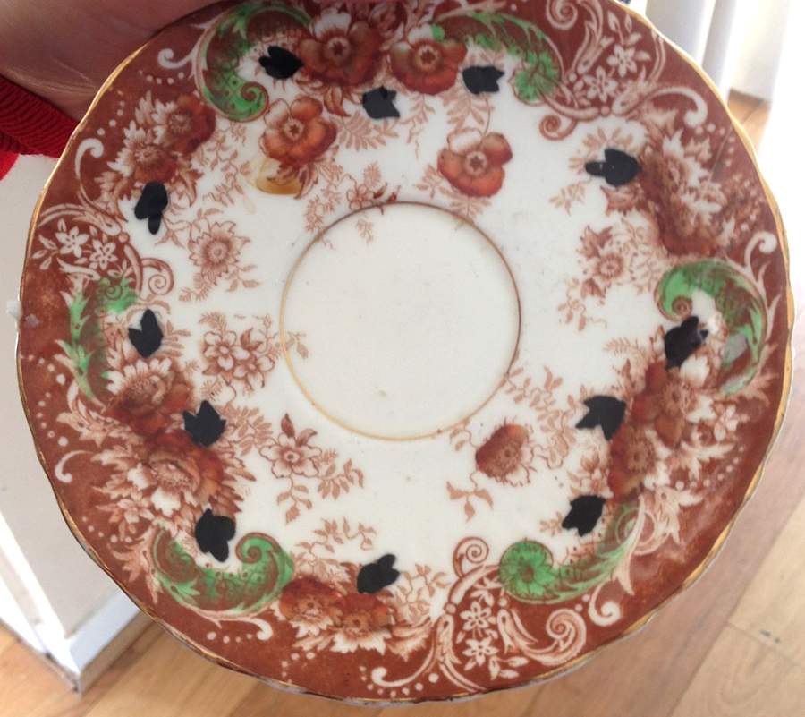 WHT5 Saucer by Heath Wildblood & Sons-1
