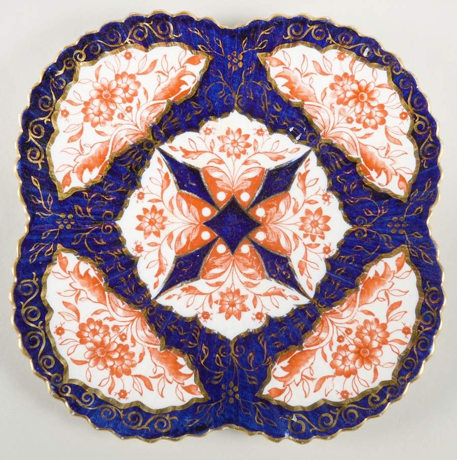 540 Square Salad Plate by J F Wileman-1
