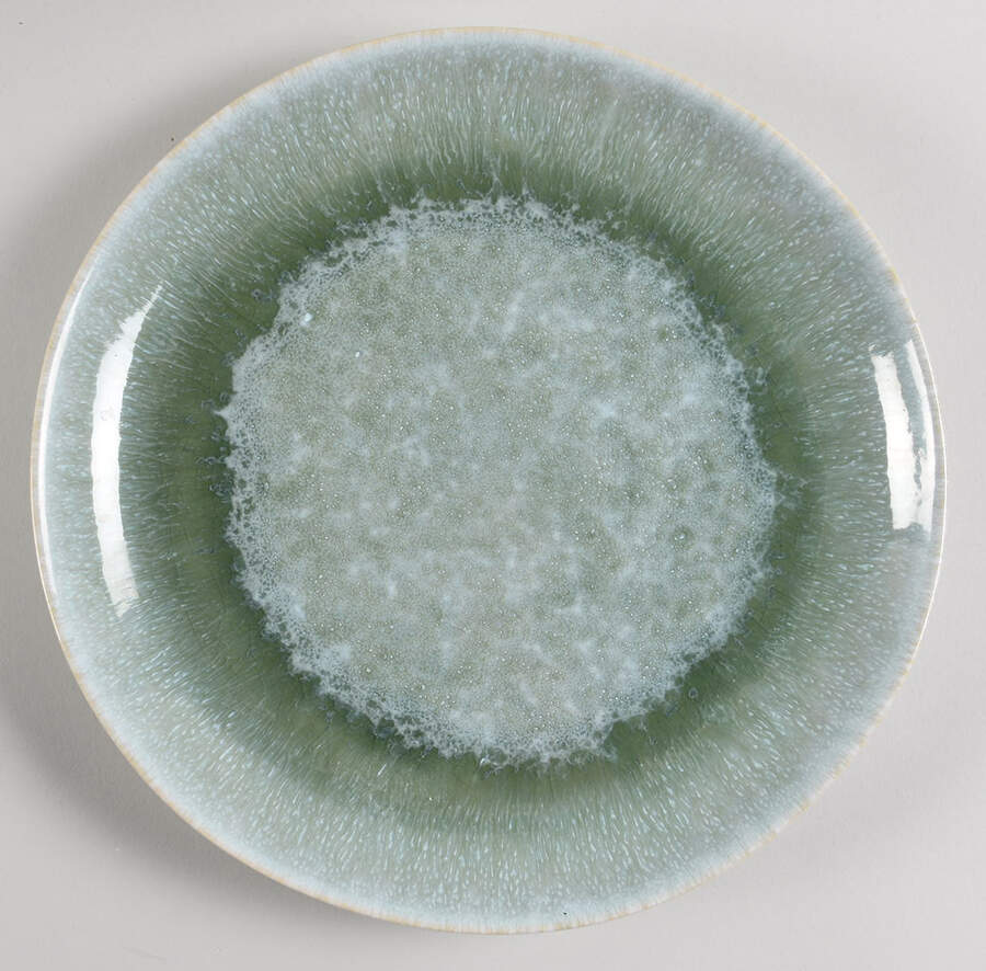 Reactive Glaze Dusty Mint Dinner Plate by West Elm-1