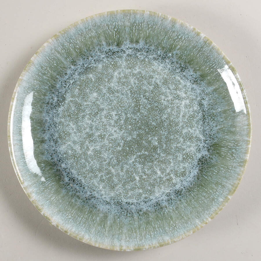 Reactive Glaze Dusty Mint Salad Plate by West Elm-1