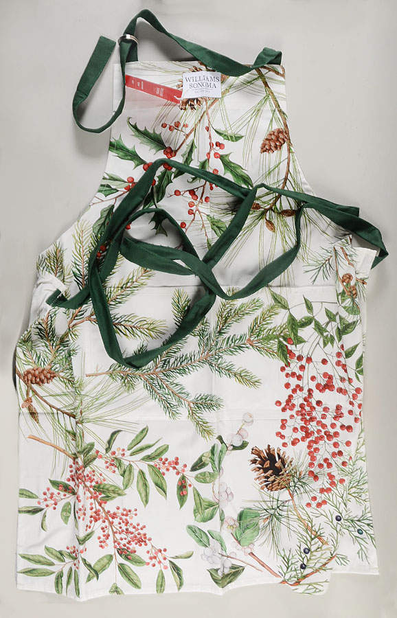 Woodland Berry Cloth Kitchen Apron by Williams-Sonoma-1