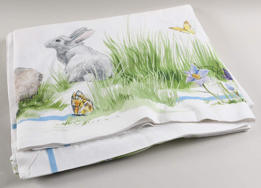 Floral Meadow 70" X 108" Rectangular Tablecloth by Williams-Sonoma-1