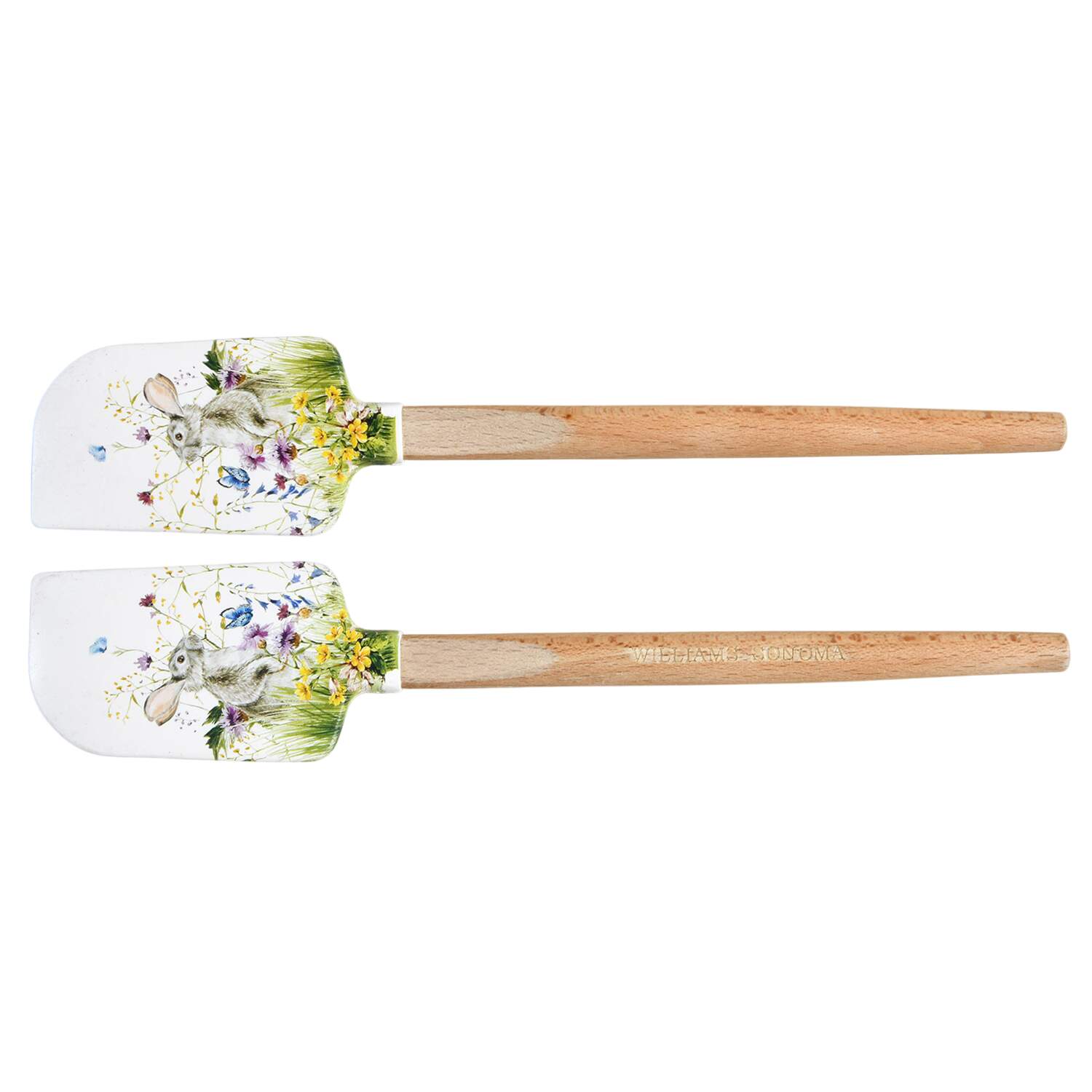 Floral Meadow Silicone & Wood Spatula by Williams-Sonoma-1