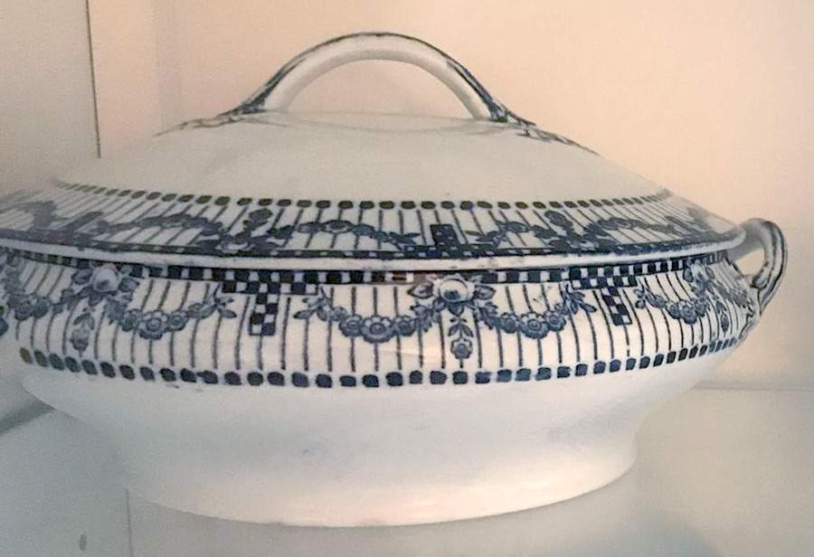 Waverley Round Covered Vegetable by JH Weatherby-1
