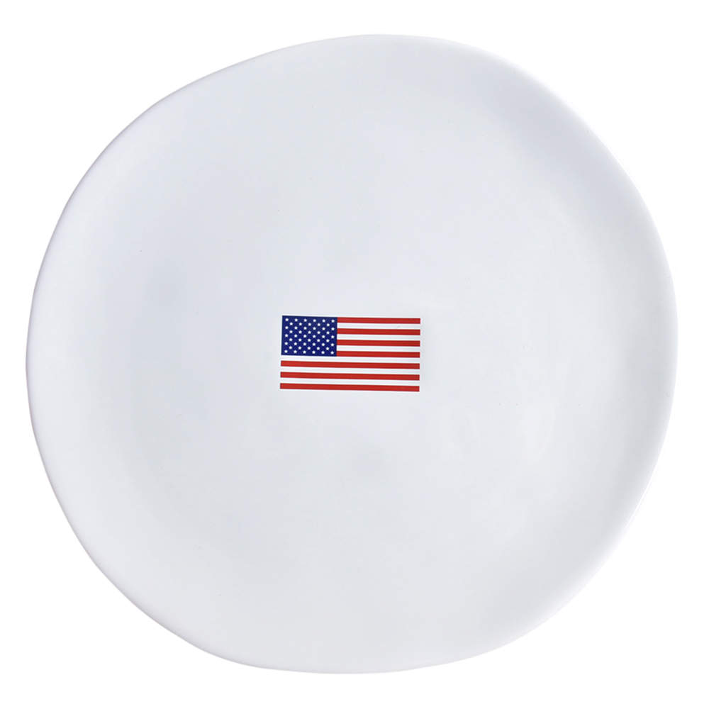 American Flag Dinner Plate by Williams-Sonoma-1