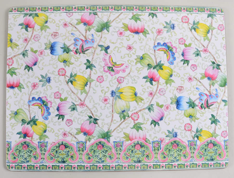 Famille Rose Corkboard Placemat by Williams-Sonoma-1