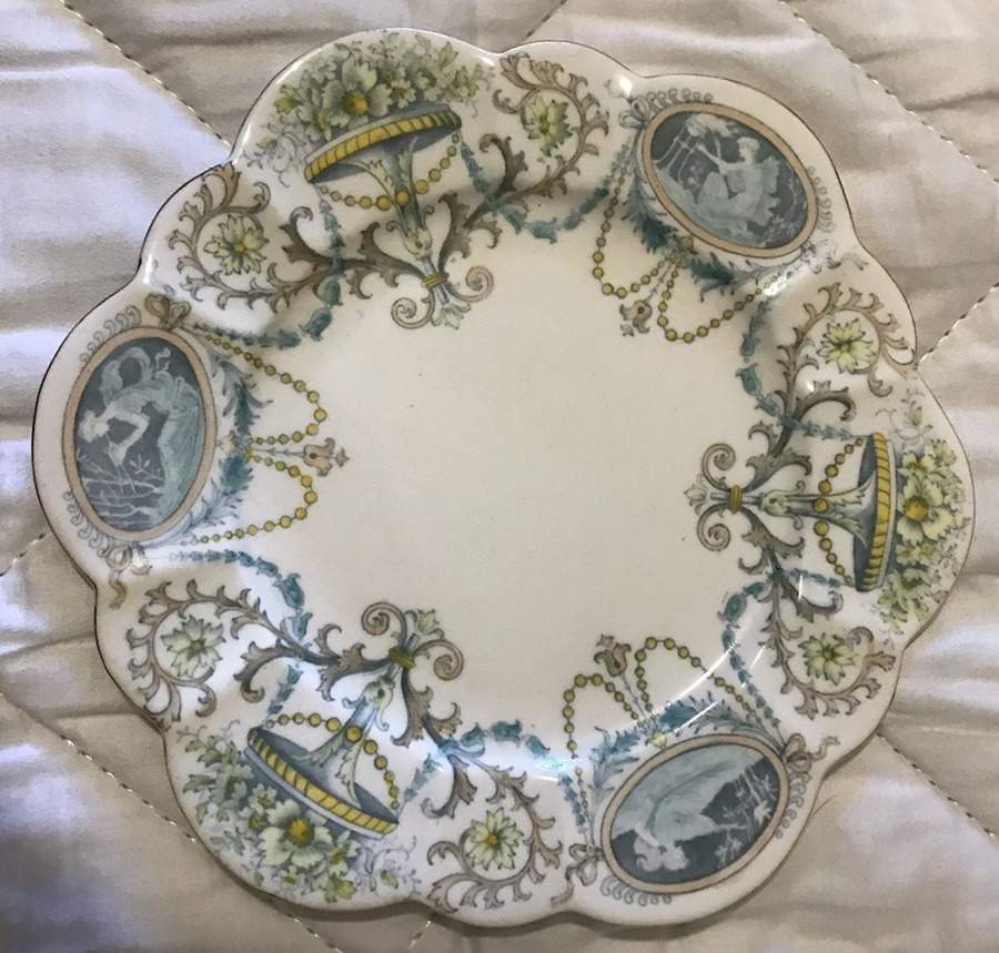 6912 Dessert/Pie Plate by J F Wileman-1