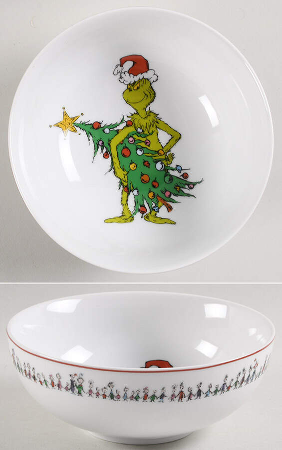 The Grinch Coupe Cereal Bowl by Williams-Sonoma-1