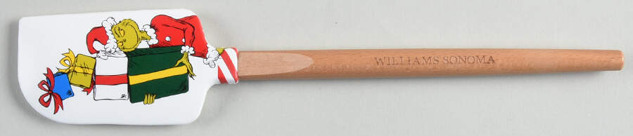The Grinch Silicone & Wood Mini Spatula by Williams-Sonoma-1