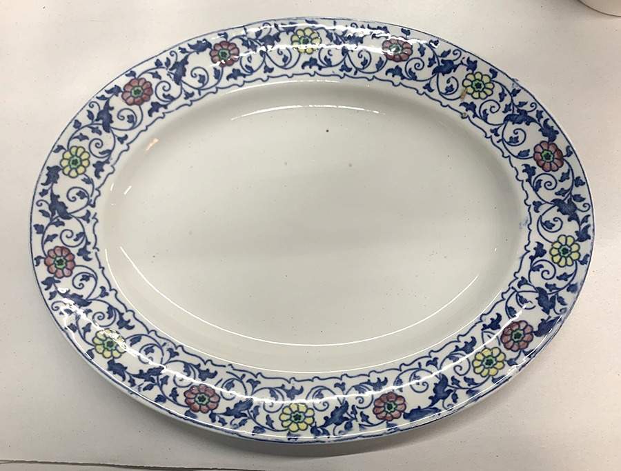 Persian 11" Oval Serving Platter by JH Weatherby-1