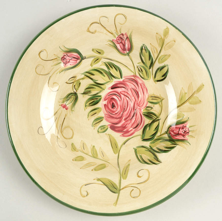 Romantic Garden Salad Plate by Whole Home-1
