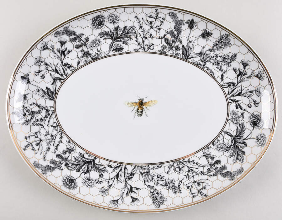 Honeycomb 15" Oval Serving Platter by Williams-Sonoma-1